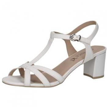 Tobillo elegante CAPRICE en cuero blanco 38