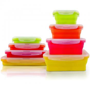 JOCCA - Pack 4 recipientes de silicona plegables jocca 4463