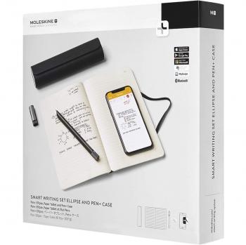 Moleskine - Set de Escritura Inteligente, Bolígrafo + Funda + Cuaderno