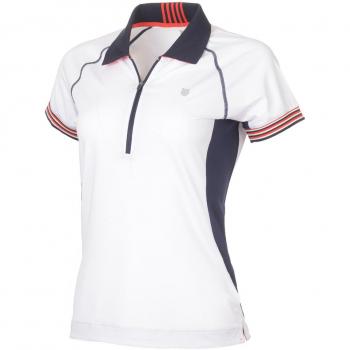 Camiseta Polo Heritage K-Swiss para Tenis y Pádel - Mujer - Estilo Clásico