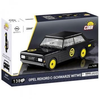 Cobi Youngtimer 138‑Part Opel Rekord C – Schwarze Witwe Bausatz