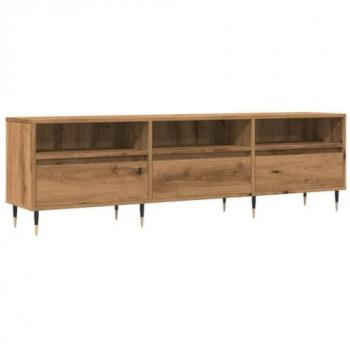 Meuble TV Chêne Artisan 150x30x44,5 cm Bois d'Ingénierie