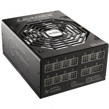 Super Flower SF-1000F14MP BLACK Leadex Platinum 1000W Fully Modular 80 Plus Platinum Power Supply - Black