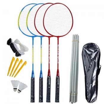 Family Badminton Racket Set with Net