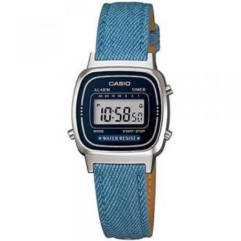 Casio Frauenschmuck digital Leder-Look LA670WL2A2