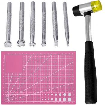 Juego DIY LMDZ Cuero ImprimeMetal