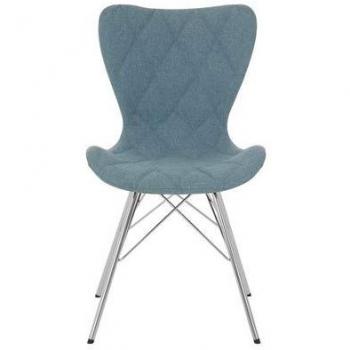 Premier Housewares Light Blue Fabric Chair