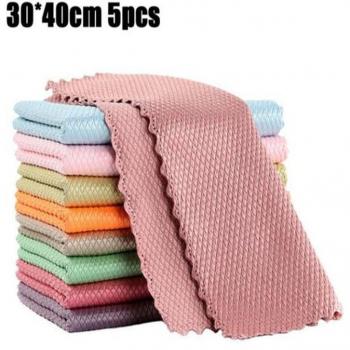 Reusable Microfiber Cleaning Cloths
