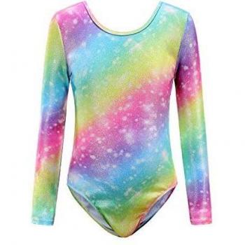 RadiantWave Long-Sleeve Gymnastics Skirt