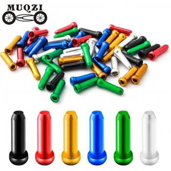 MUQZI 50PCS Bike Cable End Cap Tips Crimp