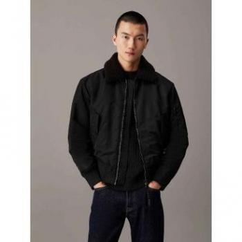 Calvin Klein Jeans Bomber J30 Nera Fit Standard
