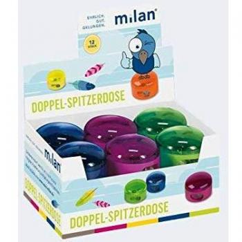 Milan Hauben-Doppelspitzer Metall 376 – 12 Packung