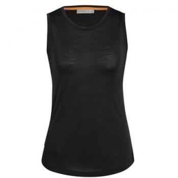 ICEBREAKER Damen Tanktop - Schwarz - S