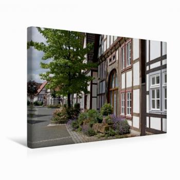 Antje Lindert‑Rottke Druck: Calvendo Hintere Straße, 45 x 30 cm Textilleinwand