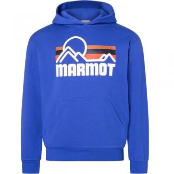 Marmot Herre Coastal Hoodie Twilight Blå