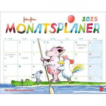 Helme Heine: Monatsplaner 2025