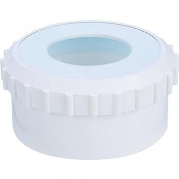 Pipe WC NICOLL Sortie droite Ø 60 à 80 mm – PVC – Joint élastomère NF EN 681