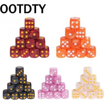 TRPG Acrylic Dice Pack – 10 Polyhedrons
