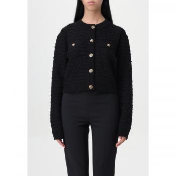 Giacca Versace Bouclé Nero Tweed L 46