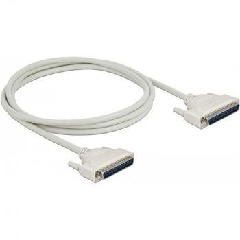 Delock Serielles Kabel D-Sub 37 Stecker zu Stecker 2 m (2 m, VGA), Schnittstellenkabel