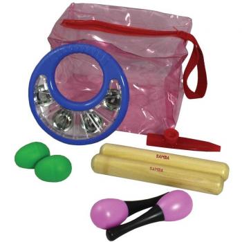 Set de Percusión Pequeña 5 Piezas con Bolsa