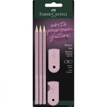 Faber-Castell Bleistiftset GRIP 2001 (B, 3 x)