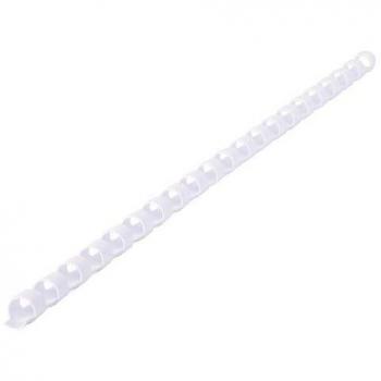 Office Depot 6 mm A4 Binding Combs – 100 Pieces, White, 21‑Ring