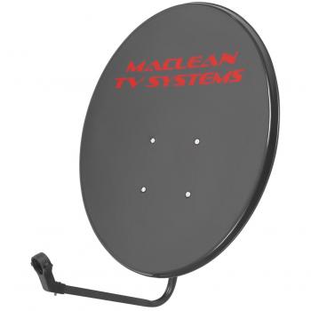 Antena satelitarna Maclean TV System MCTV-926 stal fosforowana, grafit, 65cm
