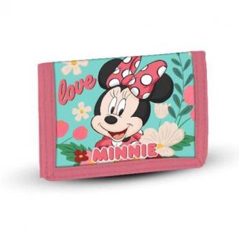 Billetera Minnie Mouse Verde con Velcro