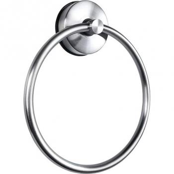 Punch-Free Suction Cup Towel Holder - Bathroom Towel Rack