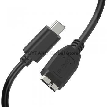 USB 3.1 Micro B to Type C Cable for Samsung Seagate WD