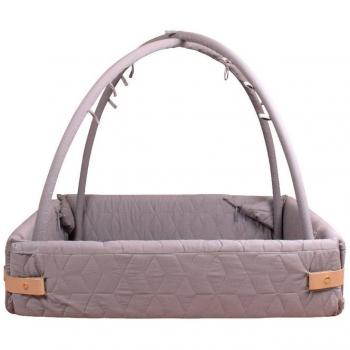 FILIBABBA Babygym med Quilt, Grå