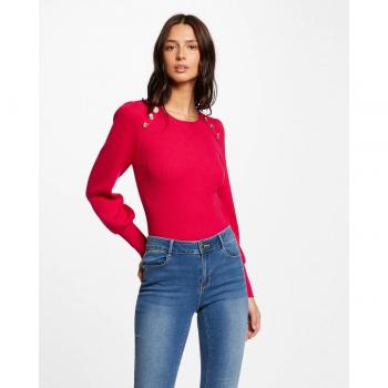Morgan Pullover 241-MSUCCES Rosa Regular Fit XL für Damen
