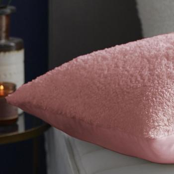 OHS Teddy Fleece Pillow - Blush