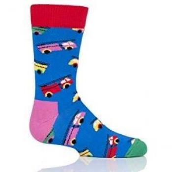 Baskets de bébés enflammées bleues – Happy Socks