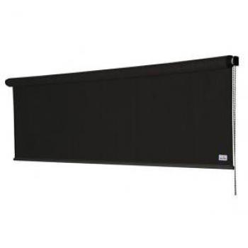 Coolfit rolgordijn zwart 2.96 x 2.4 meter