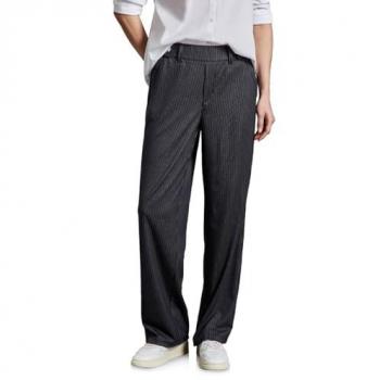 STREET ONE Stoffhose mit breiten Streifen