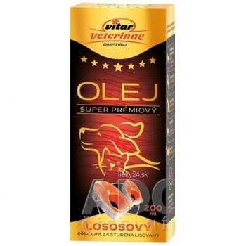 Vitar Veterinae 200 ml lososový olej