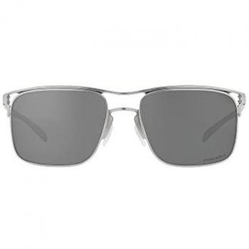 Oakley Holbrook TI Sunglasses Satin Chrome/Prizm Grey - Size: 57 MM