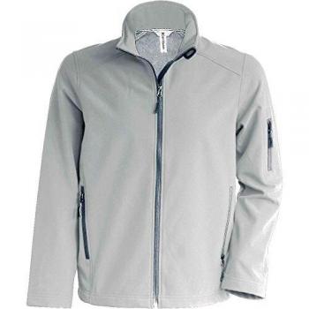 Softshelljacke Kariban für Herren in Weiß