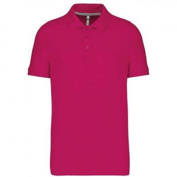 Tessuto Traspirante Polo Fucsia Kariban XXL
