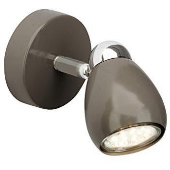 Brilliant Milano Spot‑Leiste G21710/22 – Metall, NC, GU10, 3 W, Chrom / Grau