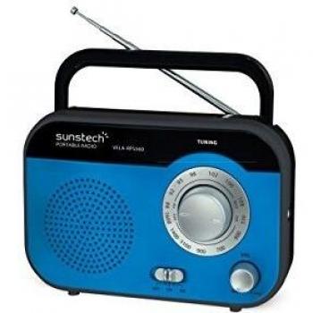 Rádio Sunstech RPS560 Portátil Azul