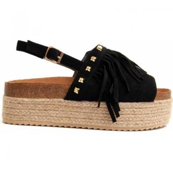 Sandalia Casual Montevita Ramup2 Negro