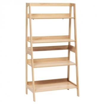 Scaffale 5Five Abana a 4 Livelli – Legno Chiaro