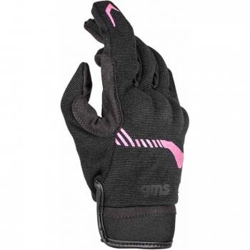 Guanti Moto in tessuto Gms JET CITY Nero Rosa taglia XS