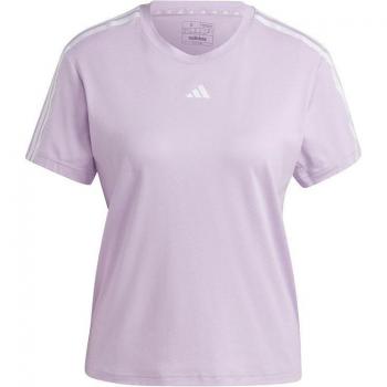Camiseta Adidas Training Essentials 3-Stripes Mujer Lila