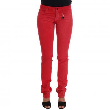 C’N’C Cotton Stretch Red Skinny Jeans W28