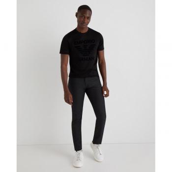 Elegante Pantalón 5 Bolsillos con Patrón de Puntos – Emporio Armani