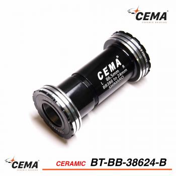 Cema BB386 Tretlagerachse Shimano Keramik